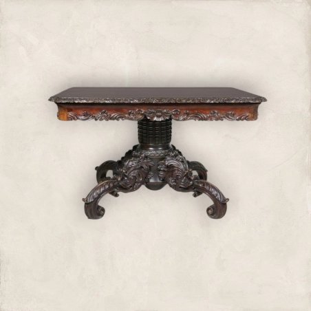 Antique Painted Dining Table 3205 Mulyoharjo Furniture Supplier