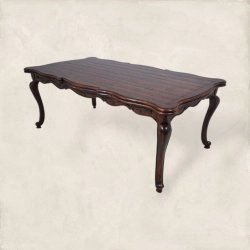 Century Painted Carved Dining Table 3265 Mulyoharjo Furniture Supplier