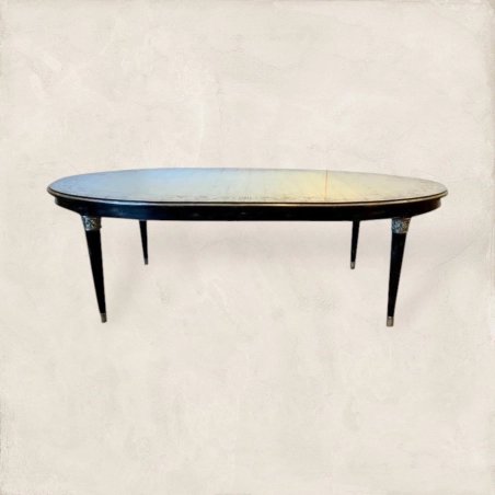 Antique Painted Carved Dining Table 3292 Mulyoharjo Furniture Supplier
