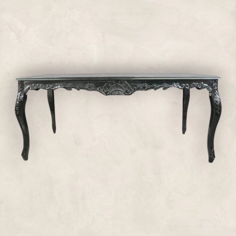 Wooden Painted Carved Table 3297 Mulyoharjo Furniture Supplier