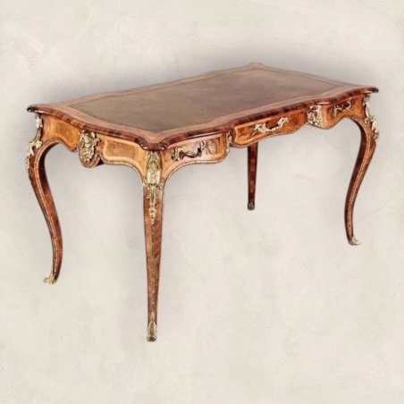 Colonial Painted Carved Table 3306 Mulyoharjo Furniture Supplier