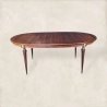 Classic Painted Carved Dining Table 3316 Mulyoharjo Furniture Supplier
