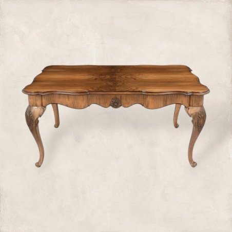 Colonial Painted Dining Table 3318 Mulyoharjo Furniture Supplier