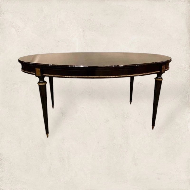 Colonial Painted Dining Table 3345 Mulyoharjo Furniture Supplier Colonial Painted Dining Table 3345 Mulyoharjo Furniture Supplier