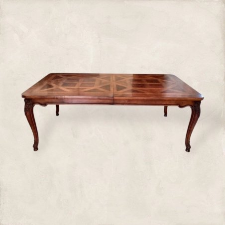 European Painted Carved Table 3351 Mulyoharjo Furniture Supplier