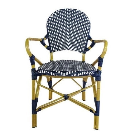 Dining Chair Rattan Bistro for Restaurant Mulyoharjo Furniture White-Labeled