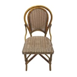 Dining Chair Rattan Bistro for Restaurant Mulyoharjo Furniture Exporter