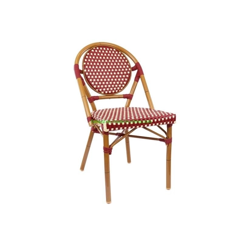 Dining Chair Rattan Bistro for Café Mulyoharjo Furniture Wholesaler