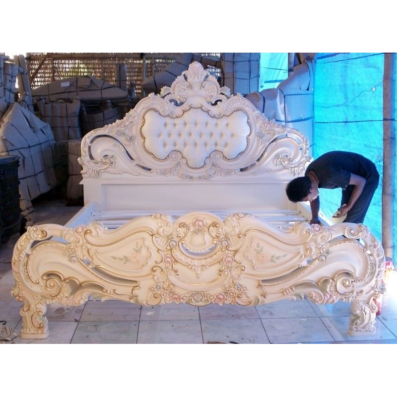 Double XL - Classic hand-painted carved wooden furniture Mulyoharjo Furniture Vila Double XL - Classic hand-painted carved wooden furniture Mulyoharjo Furniture Vila