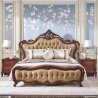 Double - Royal classic carved bed Mulyoharjo Furniture Wholesale