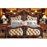 Super King - Custom luxury carved bed in classic painted style Mulyoharjo Furniture Supplier