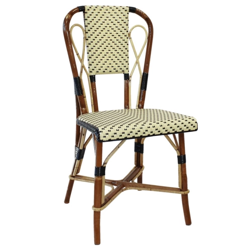 Dining Chair Rattan Bistro for Hotel Mulyoharjo Furniture White-Labeled