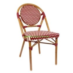 Dining Chair Rattan Bistro for Café Mulyoharjo Furniture Manufacturer