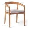 Teak Garden Chair 338 for Outdoor Furniture - Mulyoharjo Furniture Supplier