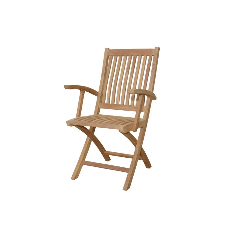 Teak Garden Chair 340 for Outdoor Furniture - Mulyoharjo Furniture Supplier