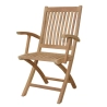 Teak Garden Chair 340 for Outdoor Furniture - Mulyoharjo Furniture Supplier