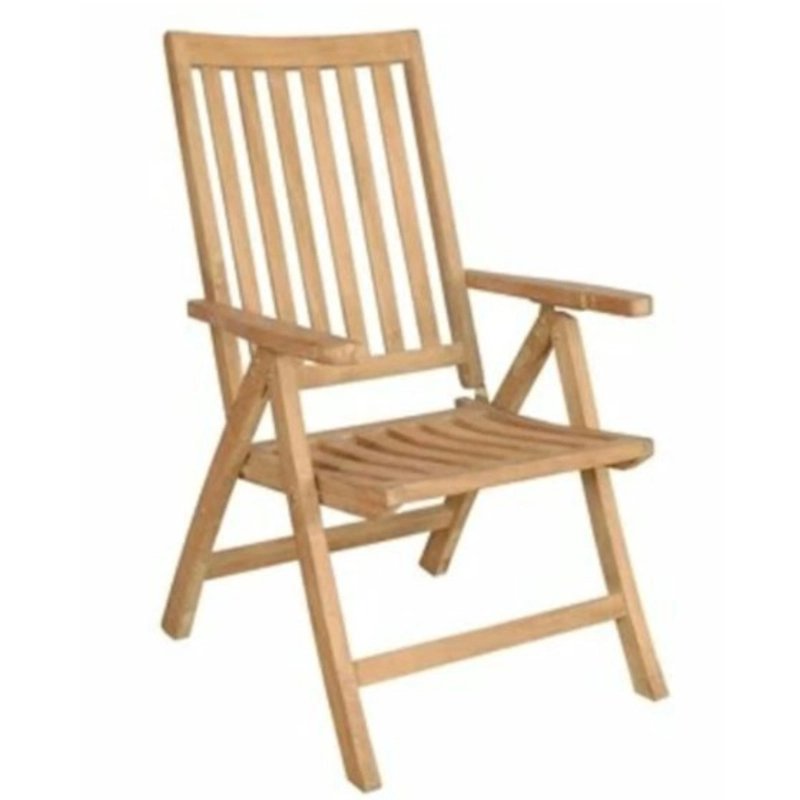 Teak Garden Chair 342 for Outdoor Furniture - Mulyoharjo Furniture Supplier