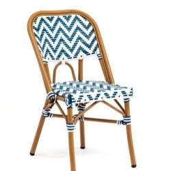 Dining Chair Rattan Bistro for Café Mulyoharjo Furniture Supplier