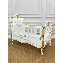 French Classic Luxury Baby Crib Mulyoharjo Furniture Indonesia