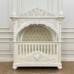 French Classic Luxury Baby Crib Mulyoharjo Furniture Manufacturer