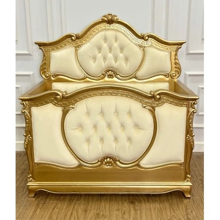 French Classic Luxury Baby Crib Mulyoharjo Furniture Exporter