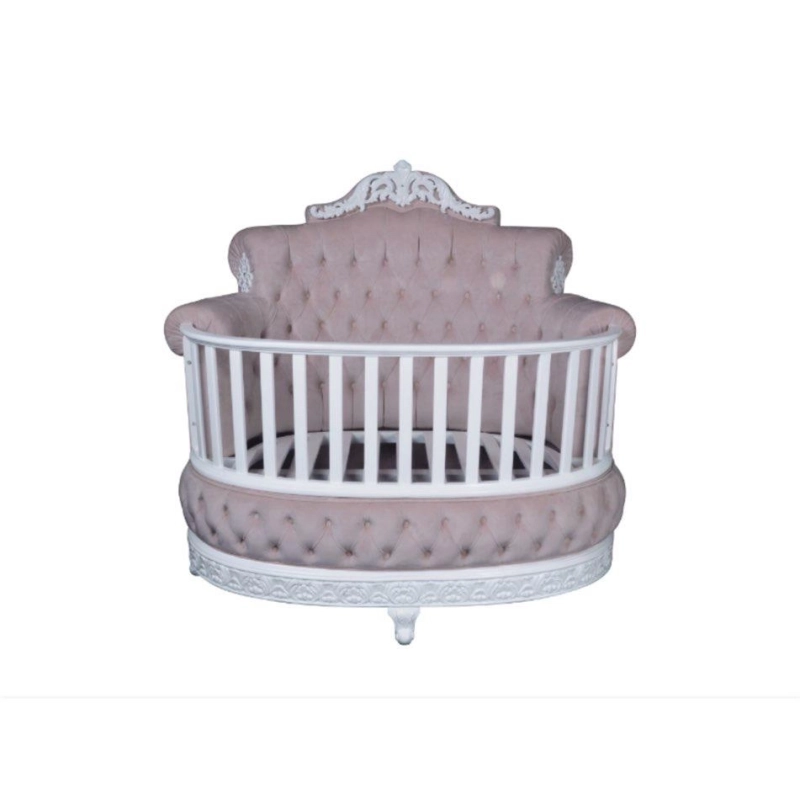 French Classic Luxury Baby Crib Mulyoharjo Furniture Wholesale French Classic Luxury Baby Crib Mulyoharjo Furniture Wholesale