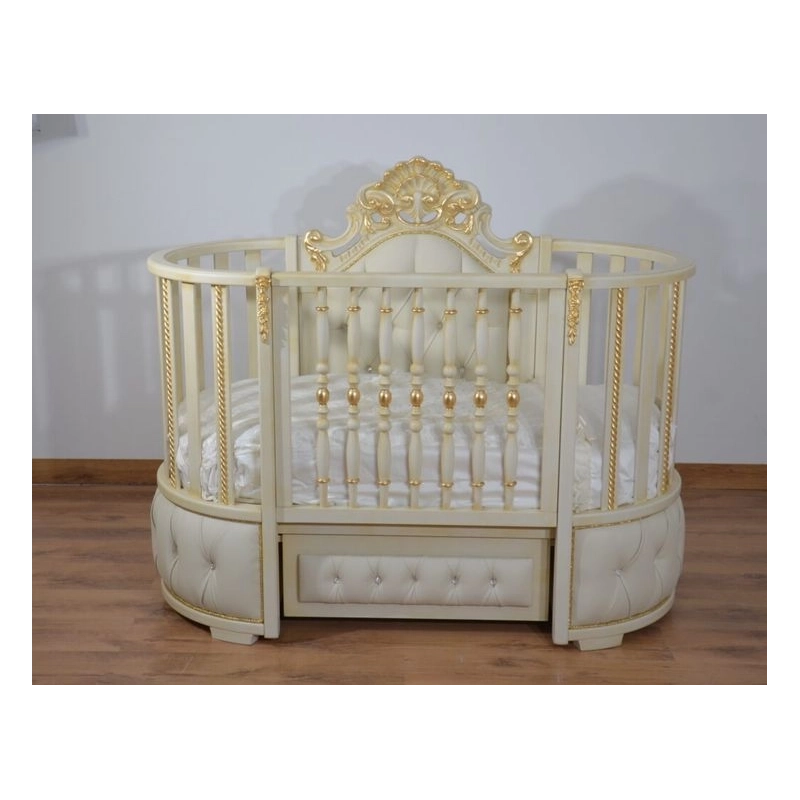 French Classic Luxury Baby Crib Mulyoharjo Furniture Wholesaler French Classic Luxury Baby Crib Mulyoharjo Furniture Wholesaler