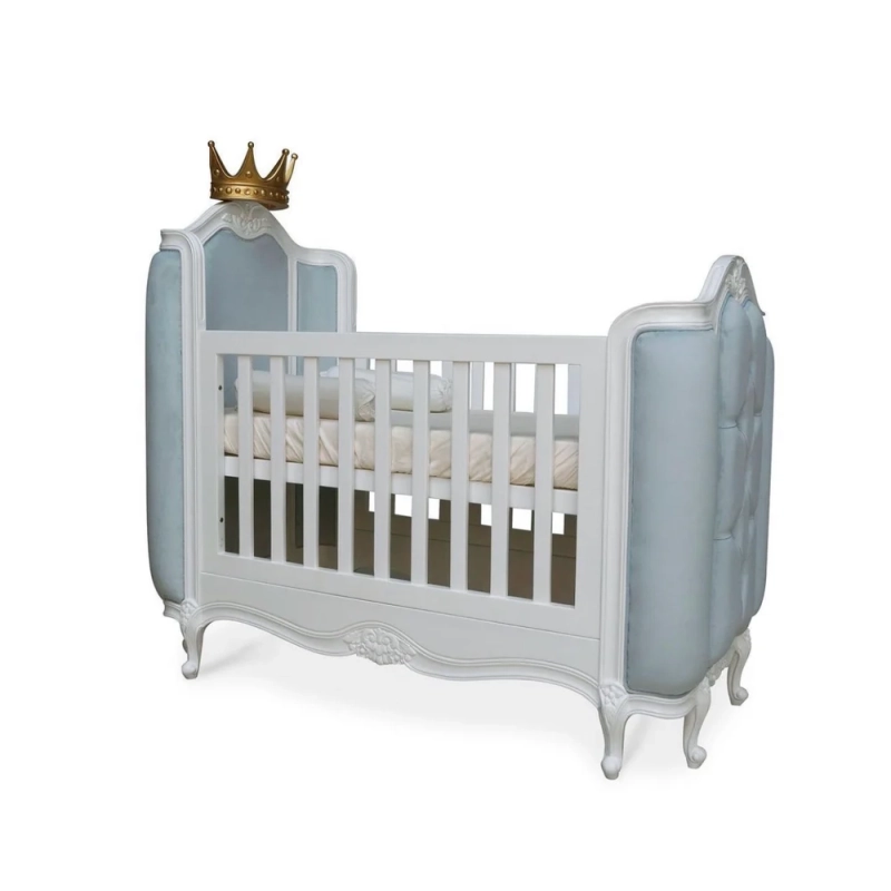 French Classic Luxury Baby Crib Mulyoharjo Furniture Wholesale