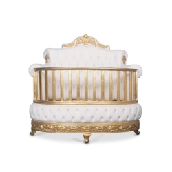 French Classic Luxury Baby Crib Mulyoharjo Furniture Indonesia