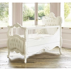 French Classic Luxury Baby Crib Mulyoharjo Furniture Wholesaler