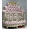 French Classic Luxury Baby Crib Mulyoharjo Furniture Wholesale
