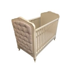 French Classic Luxury Baby Crib Mulyoharjo Furniture White-Labeled