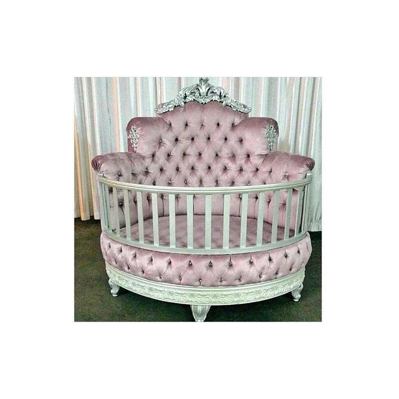 French Classic Luxury Baby Crib Mulyoharjo Furniture Export French Classic Luxury Baby Crib Mulyoharjo Furniture Export