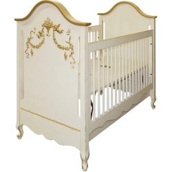 French Classic Luxury Baby Crib Mulyoharjo Furniture Manufacturer