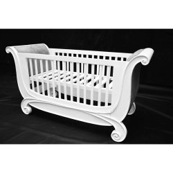 French Classic Luxury Baby Crib Mulyoharjo Furniture Jepara