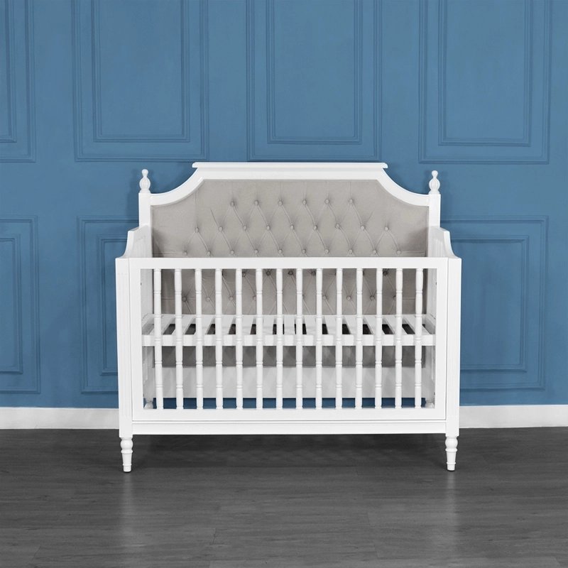 French Classic Luxury Baby Crib Mulyoharjo Furniture White-Label