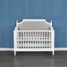 French Classic Luxury Baby Crib Mulyoharjo Furniture White-Label