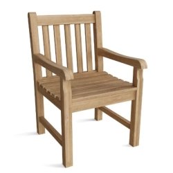 Teak Garden Chair 352 for Outdoor Furniture - Mulyoharjo Furniture Supplier