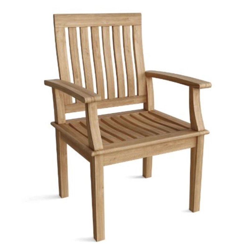 Teak Garden Chair 353 for Outdoor Furniture - Mulyoharjo Furniture Supplier