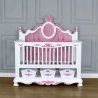 French Classic Luxury Baby Crib Mulyoharjo Furniture White-Labeled