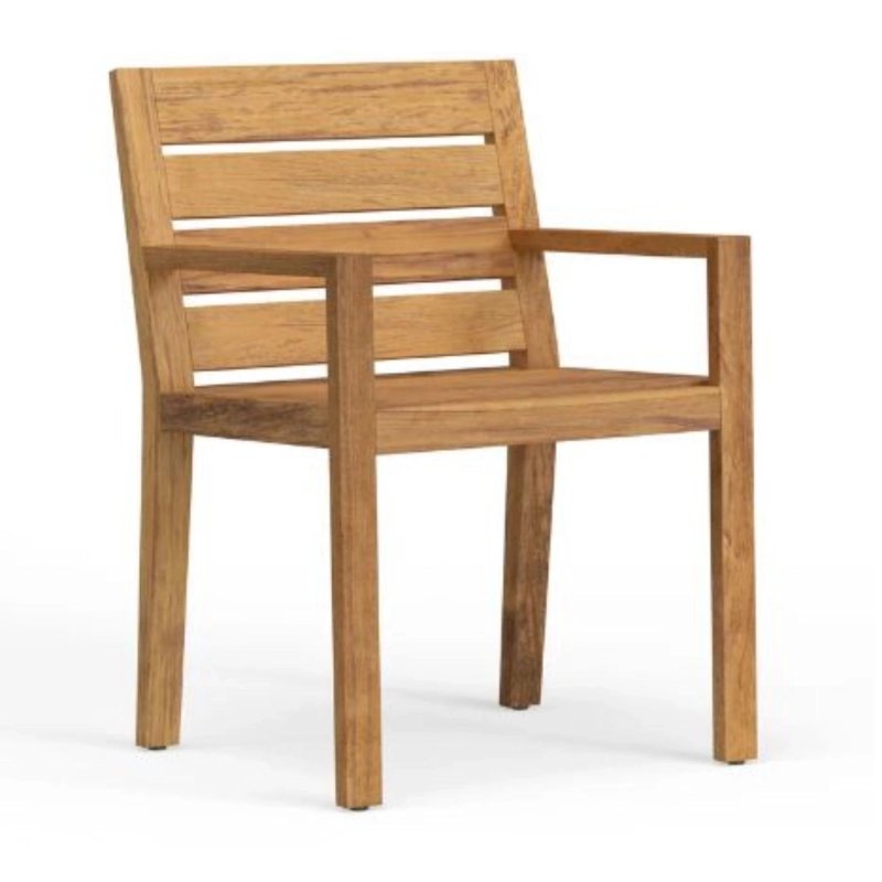 Teak Garden Chair 354 for Outdoor Furniture - Mulyoharjo Furniture Supplier