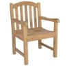 Teak Garden Chair 355 for Outdoor Furniture - Mulyoharjo Furniture Supplier