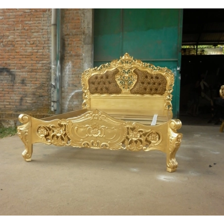 Super King - Antique classic bed Mulyoharjo Furniture Wholesaler