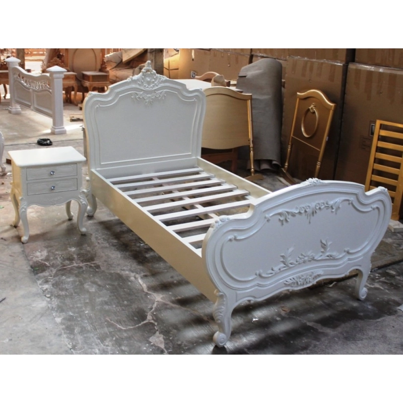 Queen - Rococo classic bed Mulyoharjo Furniture Project Supplier