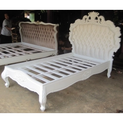 Double XL - Louise-inspired classic bed Jepara Mulyoharjo Furniture Hotel