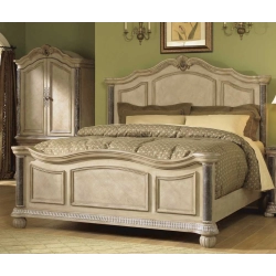 Queen - Vintage classic bed Mulyoharjo Furniture Export