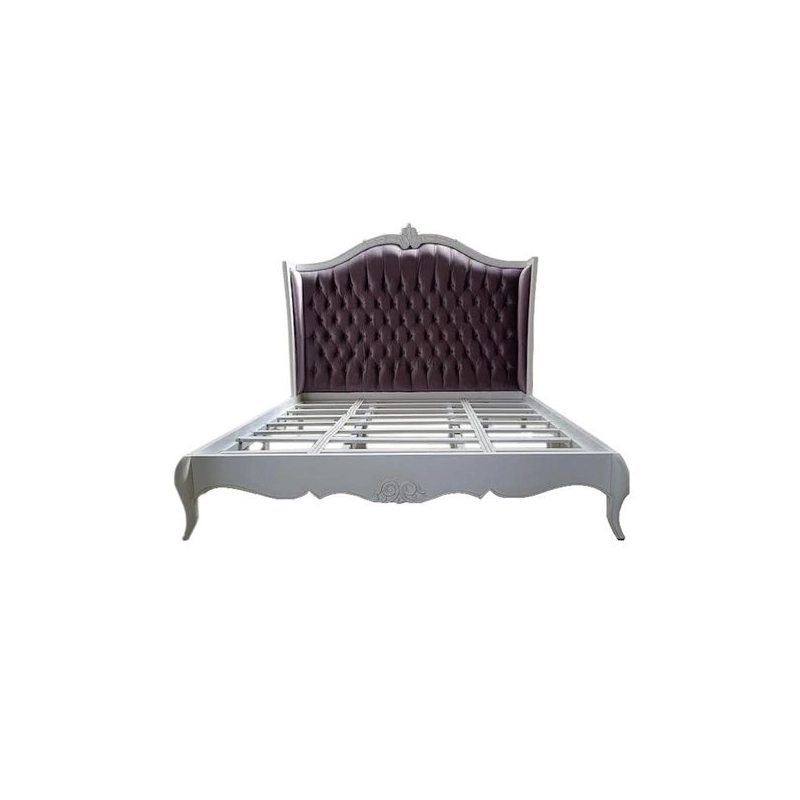 Mulyoharjo - Mahogany Wood Carved Bed Furniture White-Labeled Mulyoharjo - Mahogany Wood Carved Bed Furniture White-Labeled