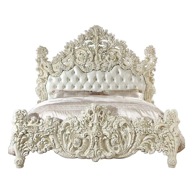 Mulyoharjo - Mahogany Wood Carved Bed Furniture Produce