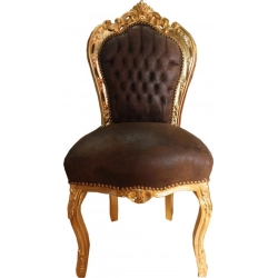 French Dining Chair Wooden Carved 372 for Kitchen and Dining Room - Mulyoharjo Furniture Supplier