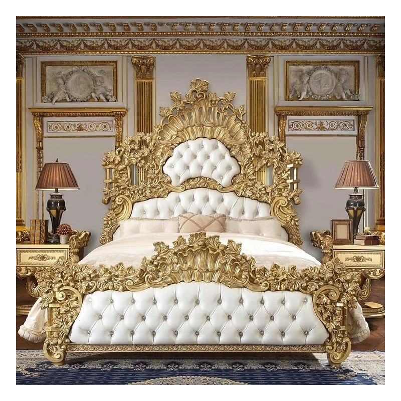 King - Elegant painted classic beds in Indonesia Furniture Export King - Elegant painted classic beds in Indonesia Furniture Export